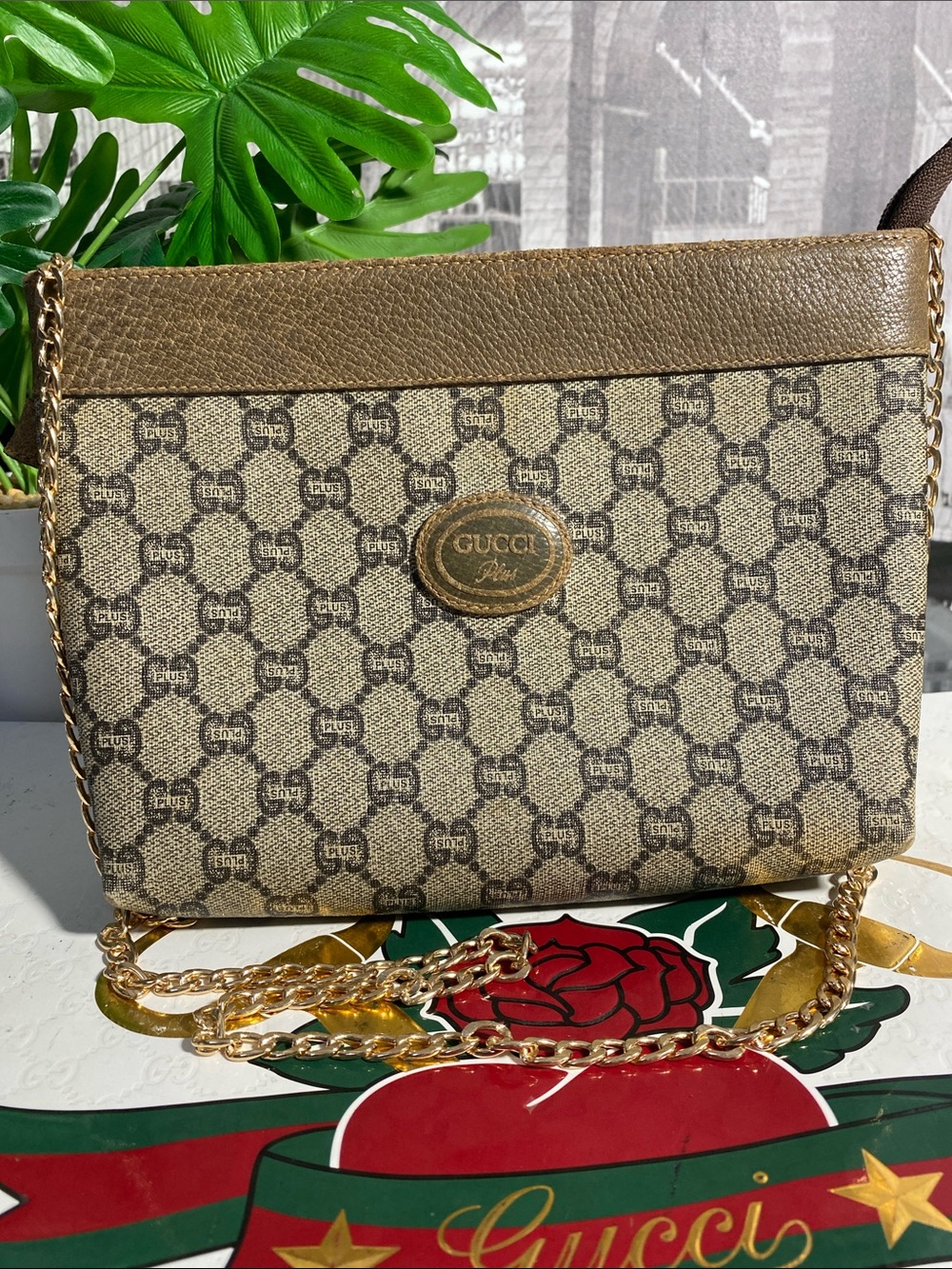 Authentic Gucci GG Plus Vintage bag
